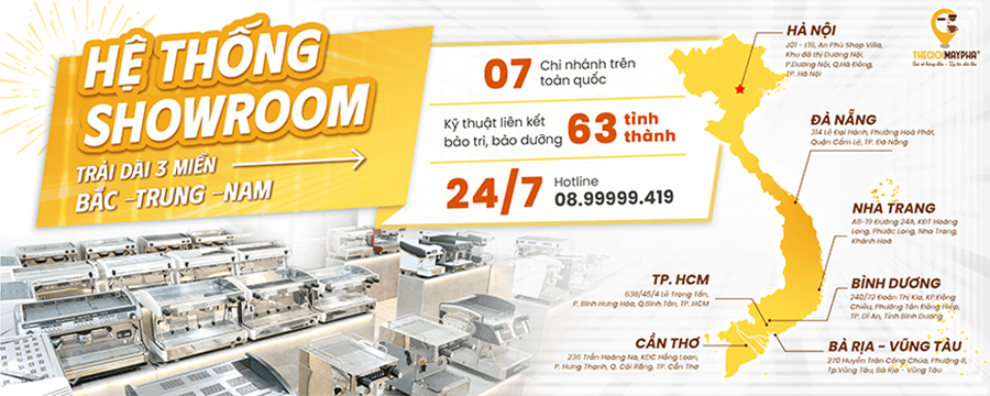 Máy pha cà phê chuyên nghiệp